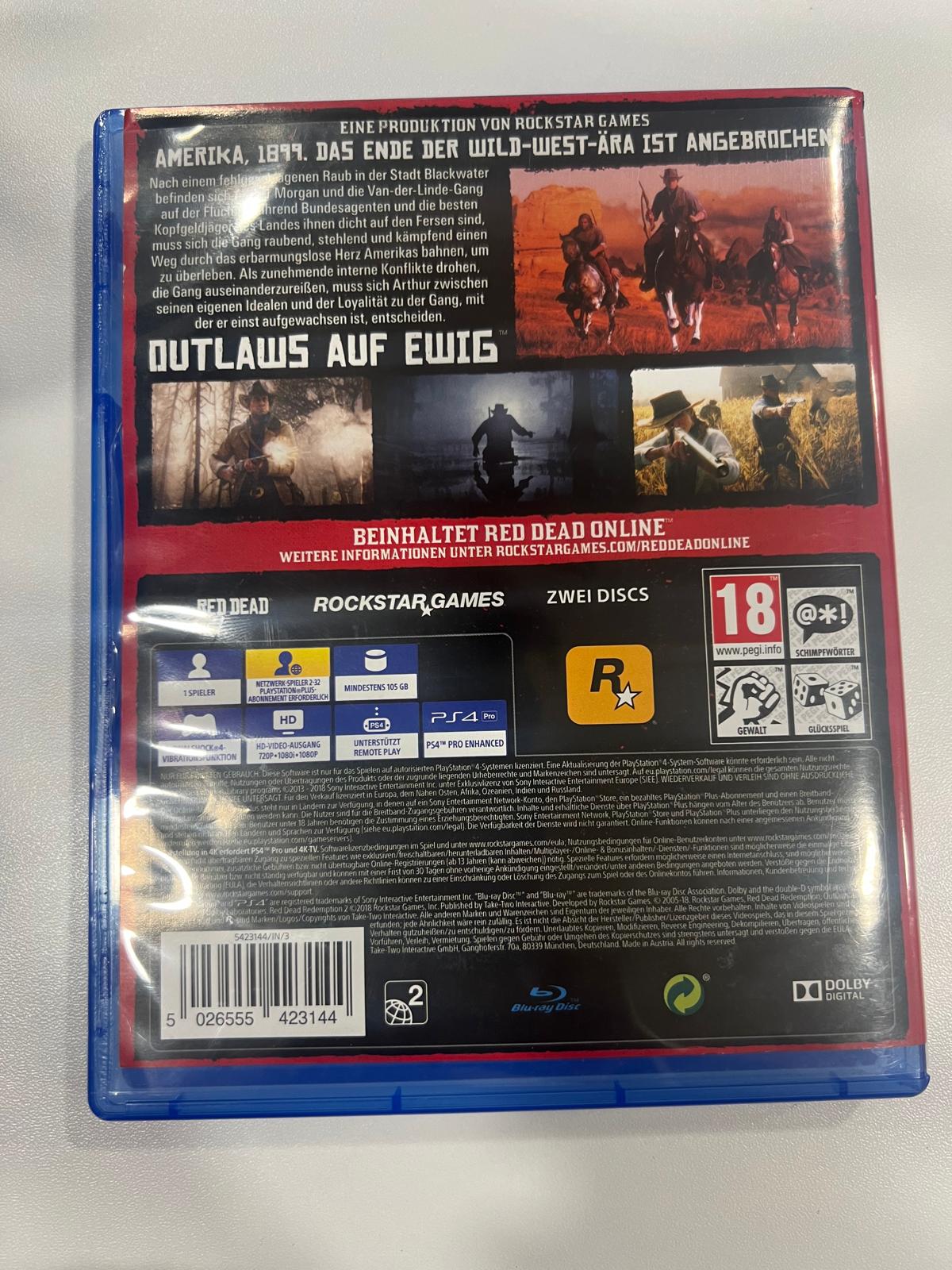 Red Dead Redemption 2 PS4 DE USATO Red Dead Redemption 2 PS4 DE USATO